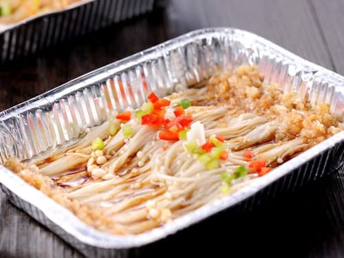 丰顺锡纸烤金针菇